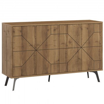 Buffet Dune 776HMS2507 123x35x77,4cm Dark Oak