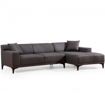 Corner Sofa (Right Corner) Petra 560ARE1607 250x145x69cm Anthracite