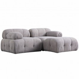Corner Sofa Petite 560ARE1260 190x160x75cm Light Grey LIGHT GREY