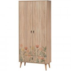 Ντουλάπα Παιδική Δίφυλλη City Gardrop Tulip 863SPH4247 80x45x190cm Multi