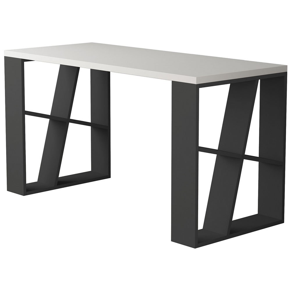Γραφείο Honey 855DTE3814 140x60x75cm White-Anthracite