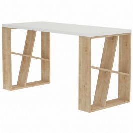 Desk Honey 855DTE3813 140x60x75cm White-Oak WHITE-OAK