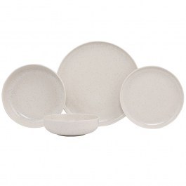 Dinner Plates (Set 16Pcs) 710KTP3605 Cream Hermia CREAM