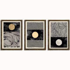 Κάδρα (Set 3Pcs) 820EVL4635 50x70cm Multi Wallity