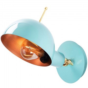 Wall Lamp - Sconce Sivani 527ABY3136 15x23x20cm 1xE27 40W Multi-Turquoise Opviq
