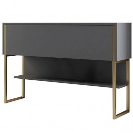 Κονσόλα Luxe 618BLY1401 120x30x80cm Gold-Anthracite GOLD-ANTHRACITE