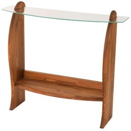 Κονσόλα Surf 552NOS1915 106x30x90cm Chesnut-Clear CHESTNUT-CLEAR