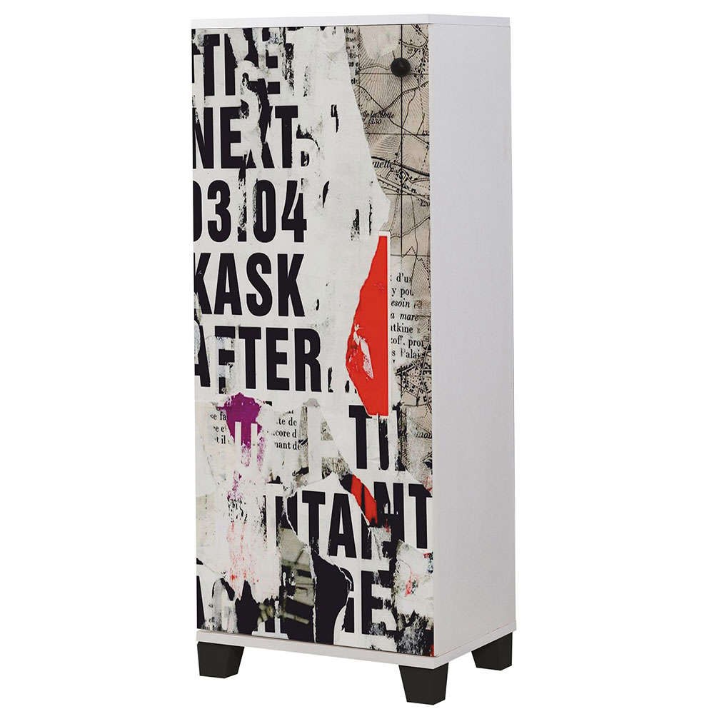 Παπουτσοθήκη Filinta 869VEL6502 50x38x127cm Multi