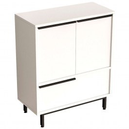 Shoe Cabinet 956LCS3462 74,8x35,5x90,4cm White WHITE