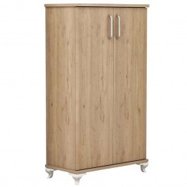 Παπουτσοθήκη Ari 566BMS2107 72x32,5x120cm Walnut WALNUT