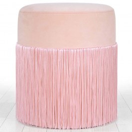 Σκαμπό Merkur 209FLF1257 Φ45x40cm Pink PINK
