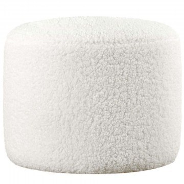 Σκαμπό Skylee Μπουκλέ 209FLF1142 54x39cm White