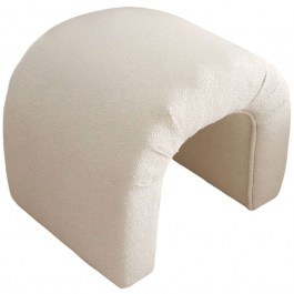 Σκαμπό Nu Teddy 383EVN1116 51x46x45cm Cream CREAM