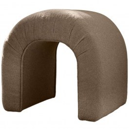 Σκαμπό Nu Teddy 383EVN1114 51x46x45cm Brown BROWN