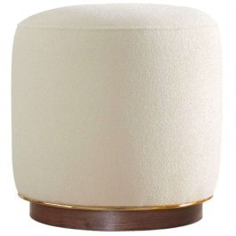 Σκαμπό Zeone 209FLF1147 42x43cm Cream CREAM