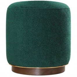 Σκαμπό Zeone 209FLF1144 42x43cm Dark Green DARK GREEN