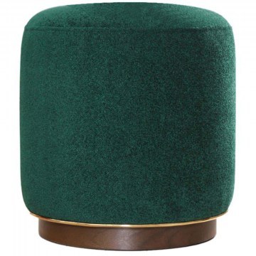 Σκαμπό Zeone 209FLF1144 42x43cm Dark Green