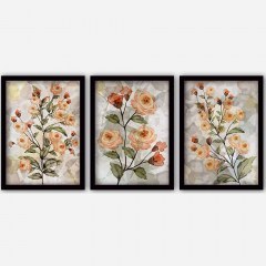 Κάδρα (Σετ 3Τμχ) 364LUL1409 35x45cm Multi Wallity