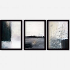 Κάδρα (Σετ 3Τμχ) 364LUL1403 35x45cm Multi Wallity