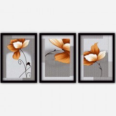 Κάδρα (Σετ 3Τμχ) 364LUL1296 35x45cm Multi Wallity