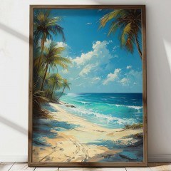 Κάδρο 856EVL1446 50x3,5x70cm Multi Wallity