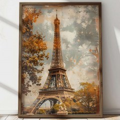 Κάδρο 856EVL1444 50x3,5x70cm Multi Wallity