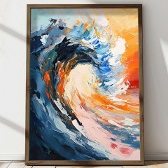 Κάδρο 856EVL1435 50x3,5x70cm Multi Wallity