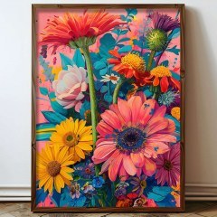 Κάδρο 856EVL1604 50x3,5x70cm Multi Wallity