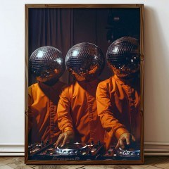 Κάδρο 856EVL1617 50x3,5x70cm Multi Wallity