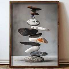 Κάδρο 856EVL1615 50x3,5x70cm Multi Wallity