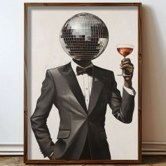 Κάδρο 856EVL1605 50x3,5x70cm Multi Wallity