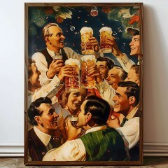 Κάδρο 856EVL1597 50x3,5x70cm Multi Wallity