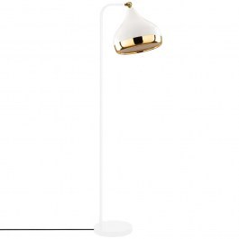 Φωτιστικό Δαπέδου Yildo 892OPV1131 30x17x120cm E27 40W White-Gold Opviq WHITE-GOLD