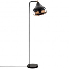 Φωτιστικό Δαπέδου Yildo 892OPV1130 30x17x120cm E27 40W Black-Copper Opviq BLACK-COPPER