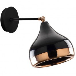 Φωτιστικό Τοίχου - Απλίκα Yildo 892OPV1301 17x28x28cm 1xE27 40W Black-Copper Opviq BLACK-COPPER