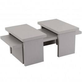 Τραπέζι Σαλονιού Sanctuary 241NRD1222 110x45x41,5cm Grey GREY
