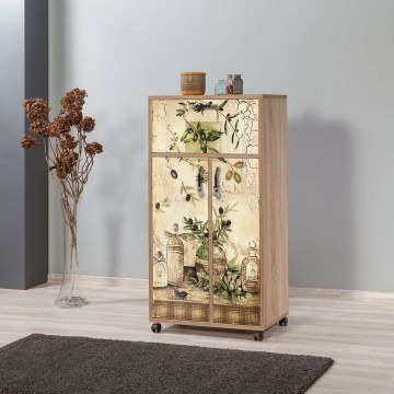 Ντουλάπι Kiler 869VEL4507 60x36x116cm Multi
