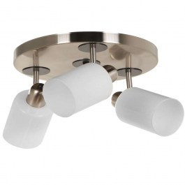 Φωτιστικό Οροφής - Σποτ Nomi 534LUN3781 30x36x20cm 3xE27 40W Silver-White Opviq SILVER-WHITE