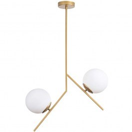 Φωτιστικό Οροφής Dolunay 521SHN3505 43x15x74cm 2xE27 40W Gold Opviq GOLD