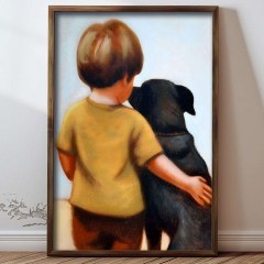 Κάδρο 856EVL2359 35x3,5x47cm Multi Wallity