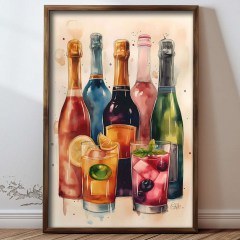 Κάδρο 856EVL2347 35x3,5x47cm Multi Wallity