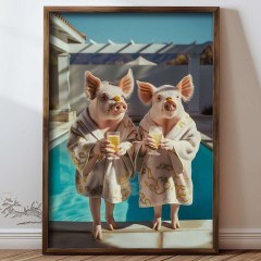 Κάδρο 856EVL2239 35x3,5x47cm Multi Wallity