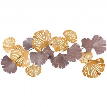 Διακοσμητικό Τοίχου Gergo 279ENZ2525 130x6x60cm Brown-Gold Wallity