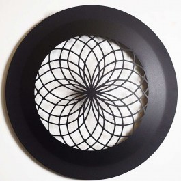 Wall Decorative 507ATP1225 46x46cm Black Wallity BLACK