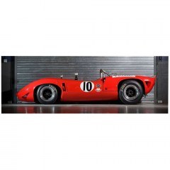 Πίνακας Καμβάς Με Φως Led 239SHN3251 90x30cm Multi Wallity