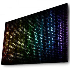 Πίνακας Καμβάς Με Φως Led 239SHN3236 70x45cm Multi Wallity