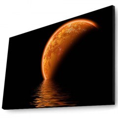 Πίνακας Καμβάς Με Φως Led 239SHN1285 70x45cm Multi Wallity