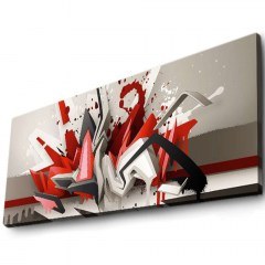 Canvas Painting With Led Light 254LED3249 90x30cm Multi Wallity