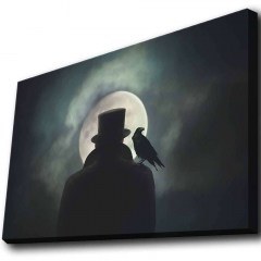 Πίνακας Καμβάς Με Φως Led 139LDG1132 70x45cm Multi Wallity