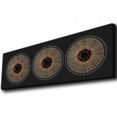 Canvas Painting With Led Light 139LDG1109 90x30cm Multi Wallity